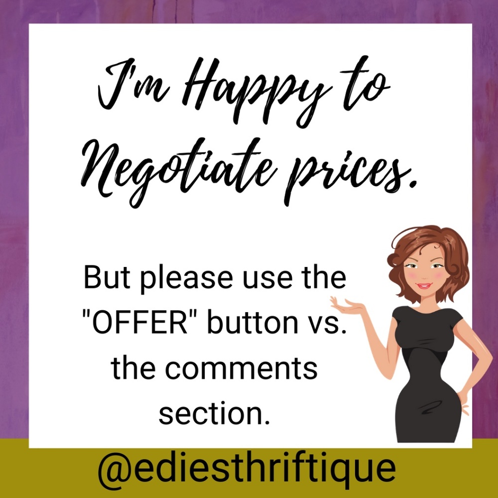 Happy to Negotiate! @ediesthriftique - Picture 1 of 4